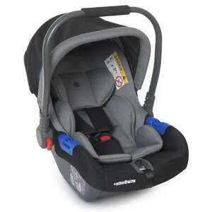 БЕБИКОКОН ДЕТСКИЙ ОТ 0 ДО 15 МЕС (0-13 КГ), КОЗЫРЕК, КАЧЕЛИ, ISOFIX, ME 1043 NEWBORN ROYAL GRAY